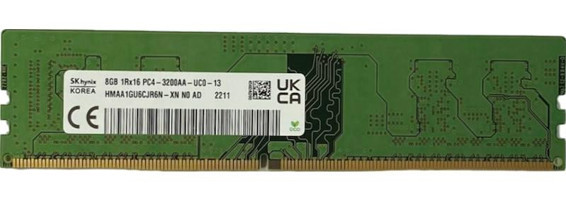 Sk Hynix HMAA1GU6CJR6N-XN 8 GB DDR4 1x8 3200 MHz Ram