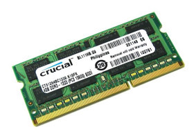 Crucial CT51264BC1339 4 GB DDR3 1x4 1333 MHz Ram