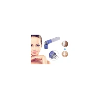 Pore Cleaner Tüm Ciltler İçin 1 Başlıklı Pilli Vakumlu Yüz Temizleme Cihazı Gri