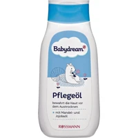 Rossmann Babydream Bademli Jojoba Yağlı Vegan Hipoalerjenik Bebek Masaj Yağı 250 ml