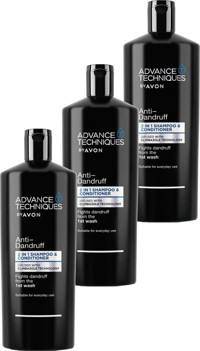 Avon Advance Techniques Kepek Karşıtı Tüm Saçlar İçin Saç Kremi 3x700 ml