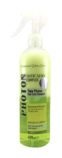Photon Çift Fazlı Avakado Nemlendirici Düz Saçlar İçin Saç Kremi 400 ml
