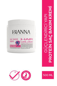Bianna Sülfatsız Güçlendirici-Onarıcı Düz Saçlar İçin Saç Kremi 500 ml