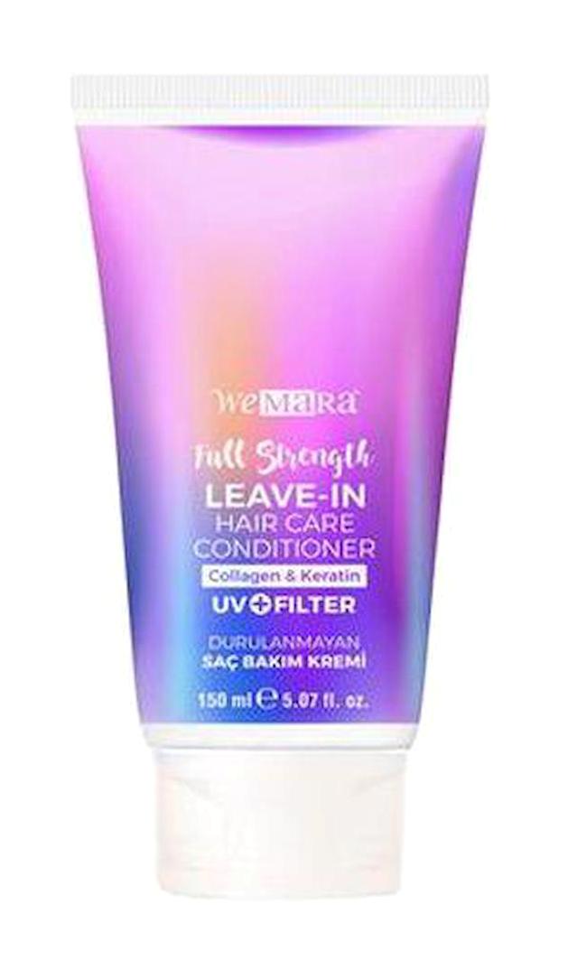 Mara We Keratin-Kolajen Güçlendirici Keratinli Tüm Saçlar İçin Saç Kremi Durulanmayan Saç Kremi 150 ml