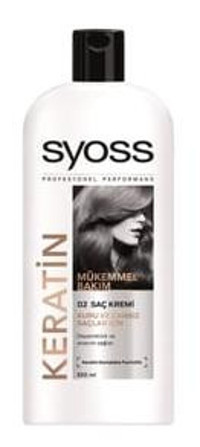 Syoss Kabarma Önleyici Keratinli Düz Saçlar İçin Saç Kremi 550 ml