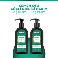 Tresan Çemen Otu Sülfatsız Güçlendirici Tüm Saçlar İçin Saç Kremi 2x300 ml