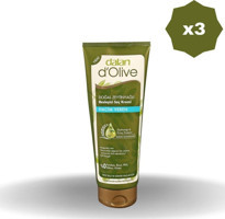 Dalan D'Olive Zeytinyağlı Hacim Veren Boyalı Tüm Saçlar İçin Saç Kremi 3x200 ml