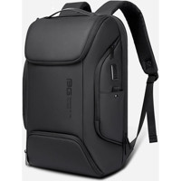 Bange BG7267 Şarjlı Dört Gözlü 15.6 inç Polyester Su Geçirmez Sırt Laptop Çantası Siyah