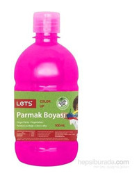 Let's Yıkanabilir 500ml Pembe Parmak Boyası