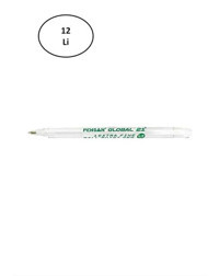 Pensan Global Plastik 0.5 mm Yeşil 12'li Tükenmez Kalem