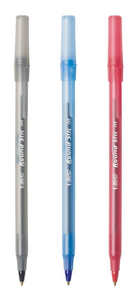 Bic Plastik 3 Renkli 1 mm Çok Renkli 40'lı Tükenmez Kalem Seti