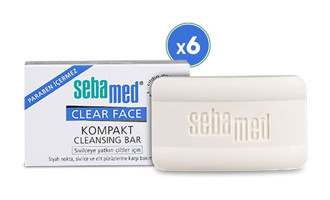 Sebamed Clear Face Sivilce Ve Akne Karşıtı Organik Provitamin B5 Sabun 6x100 gr