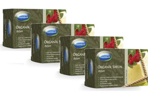 Mecitefendi Organik Bıttım Sabunu 4x125 gr