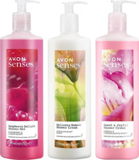 Avon Senses Frambuazlı-Frenk Üzümlü Vegan Duş Jeli 3x720 ml