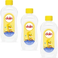 Dalin Rahat ve Mutlu Vanilyalı Hipoalerjenik Bebek Masaj Yağı 3x200 ml