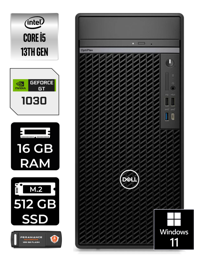 Dell OptiPlex 7010MT N010O7010MTU Harici GeForce GT 1030 Intel Core i5 13500 16 GB Ram 512 GB SSD Tower Windows 11 Home Masaüstü Bilgisayar + PER4 BELLEK