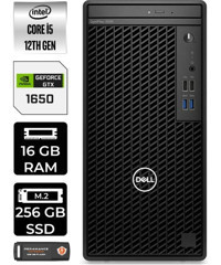 Dell OptiPlex 3000MT N010O3000MTACP311 Harici GeForce GTX 1650 Intel Core i5 12500 16 GB Ram 256 GB SSD Tower FreeDos Masaüstü Bilgisayar + PER4 BELLEK