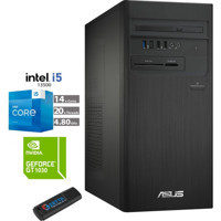 Asus Expert Center B1S500TE-5135000020W23 Harici GeForce GT 1030 Intel Core i5 13500 8 GB Ram 1 TB SSD Tower Windows 11 Home Masaüstü Bilgisayar + Zetta Flash Bellek