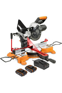 Worx WX845.9CB Profesyonel 20 V 3200 devir/dk 216 mm Açılı Kesim Kablosuz Akülü Şarjlı Daire Testere