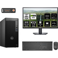 Dell OptiPlex 3000MT N010O3000MTACMNT4384 Harici GeForce GTX 1650 Intel Core i5 12500 36 GB Ram 2 TB SSD Tower Windows 11 Home 21.5 inç Monitörlü Masaüstü Bilgisayar + PER4 BELLEK