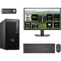 Dell OptiPlex 3000MT N010O3000MTACMNT1324 Harici Radeon RX 550 Intel Core i5 12500 24 GB Ram 2 TB SSD Tower FreeDos 21.5 inç Monitörlü Masaüstü Bilgisayar + PER4 BELLEK