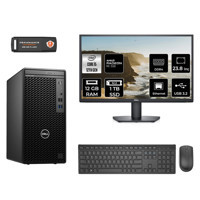 Dell OptiPlex 3000MT N010O3000MTAC Harici Radeon RX 550 Intel Core i5 12500 12 GB Ram 1 TB SSD Tower FreeDos 23.8 inç Monitörlü Masaüstü Bilgisayar