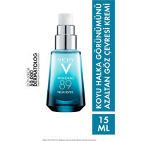 Vichy K 1803 Mineral 89 Tüm Ciltler için Göz Çevresi Jel Pompalı 15 ml