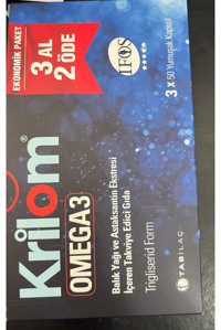 Tab İlaç Kapsül Omega 3 Kapsül 1900 mg 3x50 Adet
