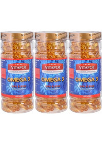 Vitapol Omega 3 Balık Yağı Kapsül 3x200 Adet