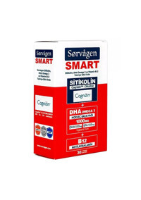 Sorvagen Smart Sitikolin Omega 3 Kapsül 1000 mg 30 Adet