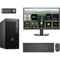 Dell OptiPlex 3000MT N010O3000MTACMNT1426 Harici Radeon RX 550 Intel Core i5 12500 32 GB Ram 256 GB SSD Tower Windows 11 Pro 21.5 inç Monitörlü Masaüstü Bilgisayar + PER4 BELLEK