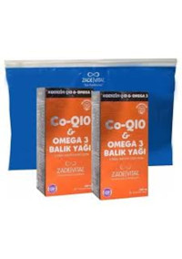 Zade Vital Coq 10 Omega 3 Kapsül Adet