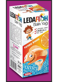 Ledapharma Ledafish Omega 3 Balık Yağı Şurup 150 ml