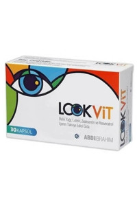 Abdi İbrahim Lookvit Omega 3 Balık Yağı Kapsül 30 Adet