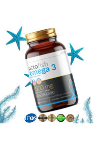 Octofısh Omega 3 Balık Yağı Kapsül 1200 mg 30 Adet