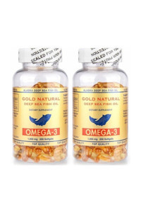 Gold Natural Omega 3 Balık Yağı Kapsül 1000 mg 2x100 Adet