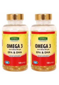 Vitapol Omega 3 Balık Yağı Kapsül 2x100 Adet