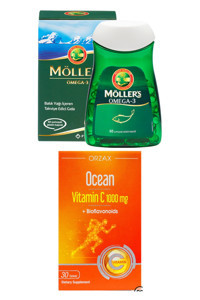 Möller's Omega 3 Tablet 1000 mg 60+30 Adet