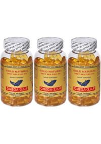 Gold Natural Omega 3 Balık Yağı Kapsül 1000 mg 3x200 Adet