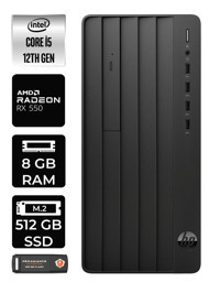 HP Pro Tower 290 G9 6D3A5EA Harici Radeon RX 550 Intel Core i5 12500 8 GB Ram 512 GB SSD Tower Windows 11 Home Masaüstü Bilgisayar + PER4 BELLEK