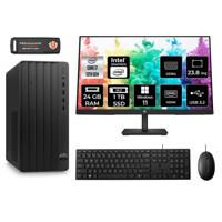 HP Pro Tower 290 G9 8T2X2ES Dahili Intel UHD Graphics Intel Core i7 13700 24 GB Ram 1 TB SSD Tower Windows 11 Home 23.8 inç Monitörlü Masaüstü Bilgisayar