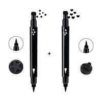 Cosmetichane No:01 Çift Taraflı Mat Pastel Siyah Kalem Eyeliner