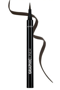 Avon Graphic Suya Dayanıklı Mat Pastel Kahverengi Kalem Eyeliner