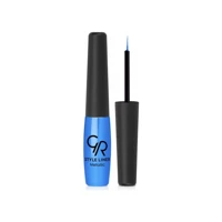 Golden Rose No:16 Suya Dayanıklı Metalik Pastel Mavi Likit Eyeliner
