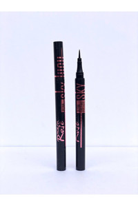 Aily Cosmetics Super Black Suya Dayanıklı Mat Pastel Siyah Kalem Eyeliner