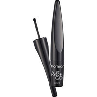 Flormar Roll'N Go No:001 Suya Dayanıklı Mat Pastel Siyah Likit Eyeliner