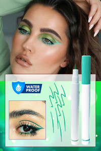 Dahaus Suya Dayanıklı Mat Pastel Yeşil Likit Eyeliner