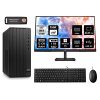 HP Pro Tower 290 G9 6D3A5EA Dahili Intel UHD Graphics Intel Core i5 12500 12 GB Ram 1 TB SSD Tower Windows 11 Pro 23.8 inç Monitörlü Masaüstü Bilgisayar