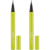 Beaulis Glide It No:100 Suya Dayanıklı Parlak Pastel Siyah Kalem Eyeliner 2 Adet