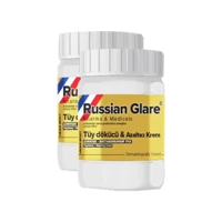 Russian Glare Tüm Ciltler İçin Tüm Vücut Genital Bölge Unisex Tüy Dökücü Sprey 2 Adet
